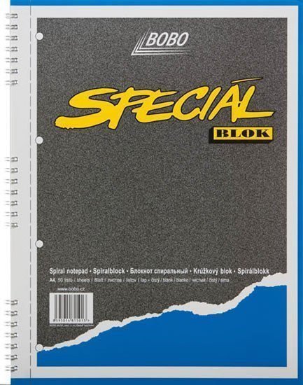 Speciál blok A4 čistý 50 listů
