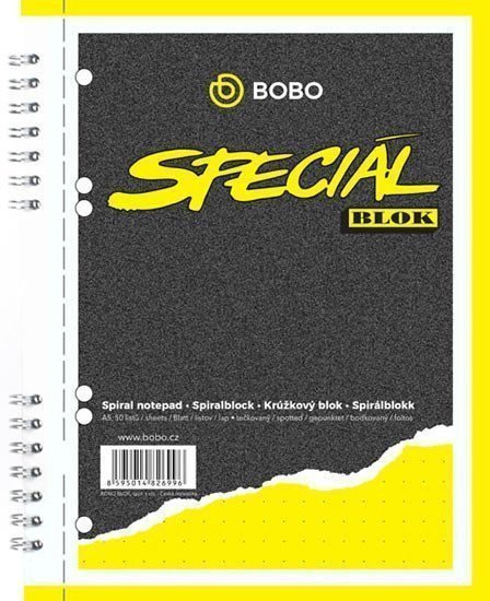 Speciál blok A5 tečky 50 listů