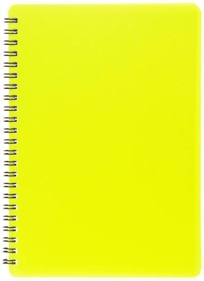 Plastic blok NEON žlutý A5 linka 60 listů