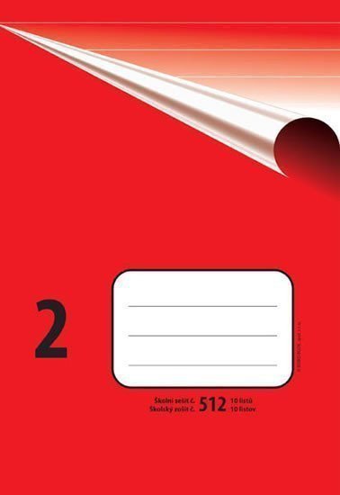 Školní sešit BOBO 512 bezdřevý