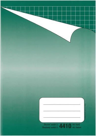 Školní sešit BOBO 4410 bezdřevý