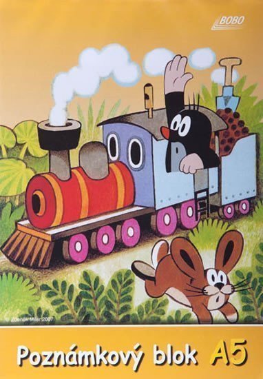 Poznámkový blok KRTEK A5 linka 50 listů