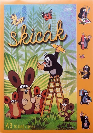 Skicák KRTEK A3 10 listů