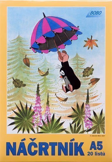 Náčrtník KRTEK A5 20 listů