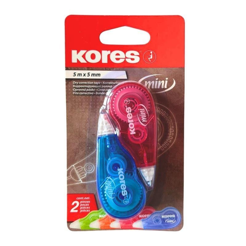 Kores MINI Roller 42 mm x 3 m  mix barev 2 ks