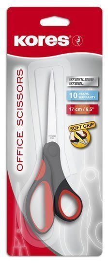 Kores Univerzální nůžky soft úchop 170 mm