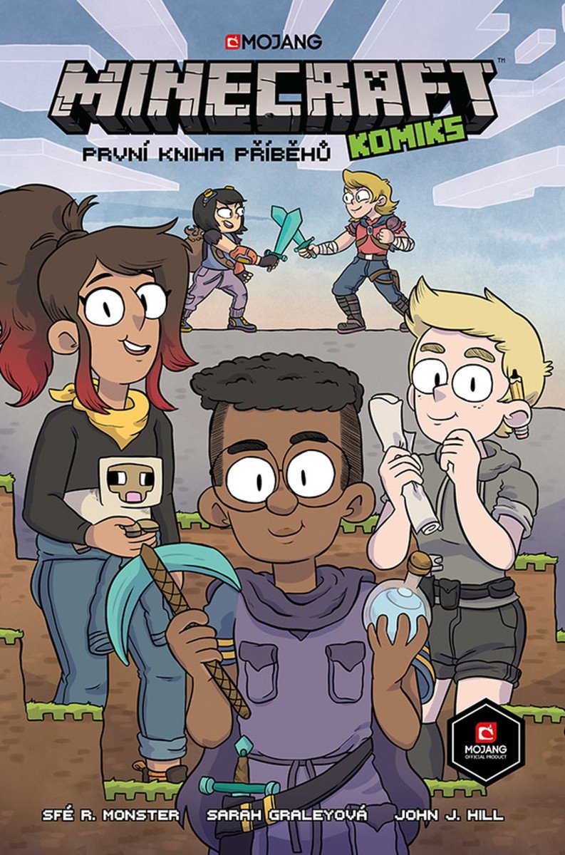 Minecraft komiks 1 - První kniha příběhů – Graleyová Sarah