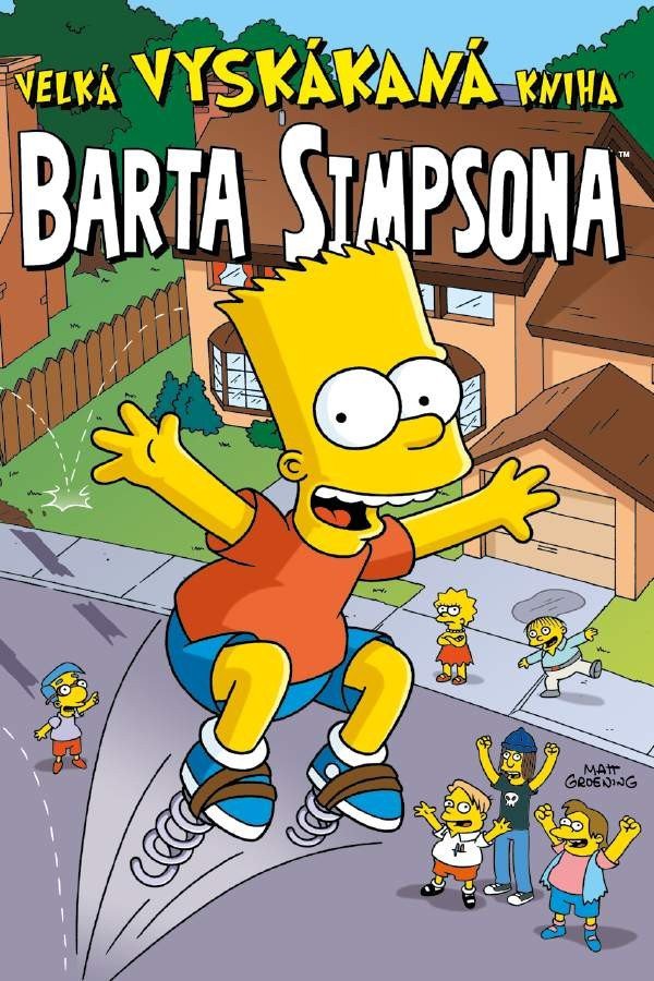 Simpsonovi - Velká vyskákaná kniha Barta Simpsona – Groening Matt