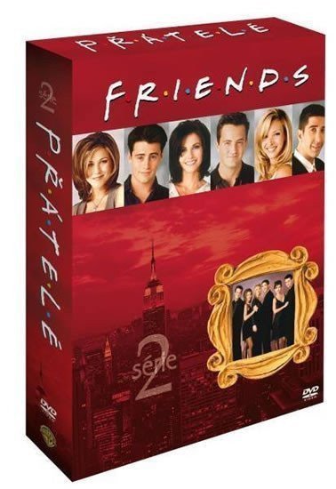 Přátelé 2 série 4DVD dab