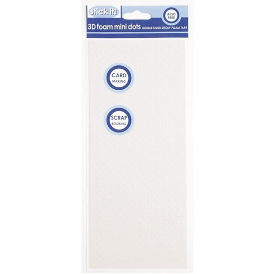 Pěnové oboustranně lepicí 3D tečky pr5mm - 360 ks