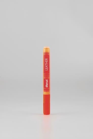 DARWI LEATHER fixy na kůži a koženku - Oranžová 6 ml