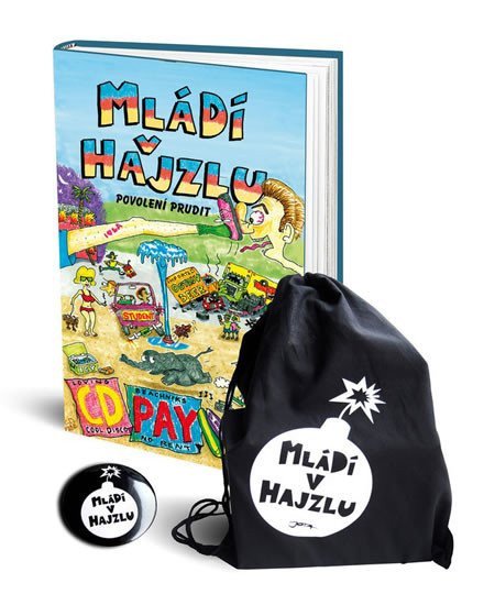 Mládí v hajzlu - Povolení prudit  batoh  placka Limitované edice – Payne C D