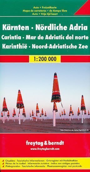 AK 716 Korutany severní Jadran 1200 000  automapa  mapa volného času