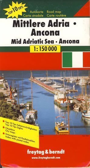 Mittlere Adria Ancona 1150Střední JadranAncona  1150 000automapa