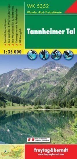 WK 5352 Tannheimer Tal 135 000  turistická mapa