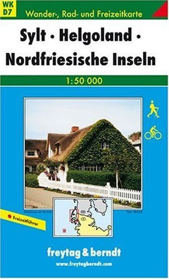 WKD 7 Sylt Helgoland Nordfriesische 150 000  turistická mapa