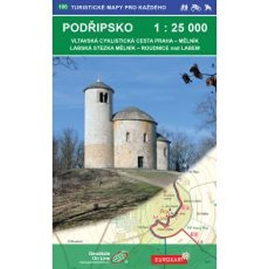 Podřipsko 125 000  100 Turistické mapy pro každého