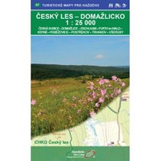 Český lesDomažlicko 125 000 57 Turistické mapy pro každého