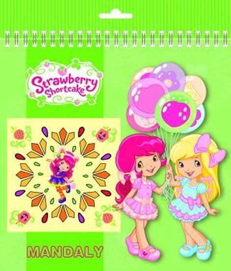 Strawberry - Omalovánky Dětské mandaly