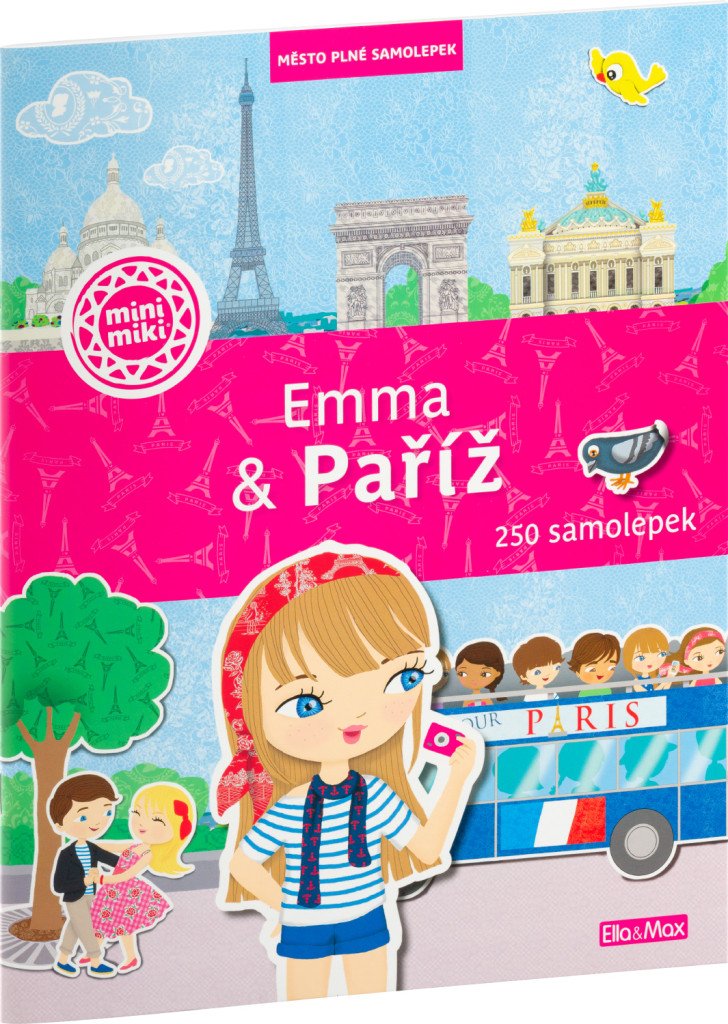 Emma  Paříž - Město plné samolepek – Camel Julie