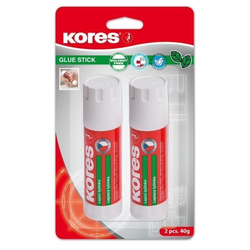 Kores Lepicí tyčinka 40 g Blistr 2x40 g