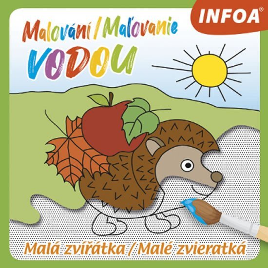 Malování  Maľovanie vodou - Malá zvířátka  Malé zvieratká