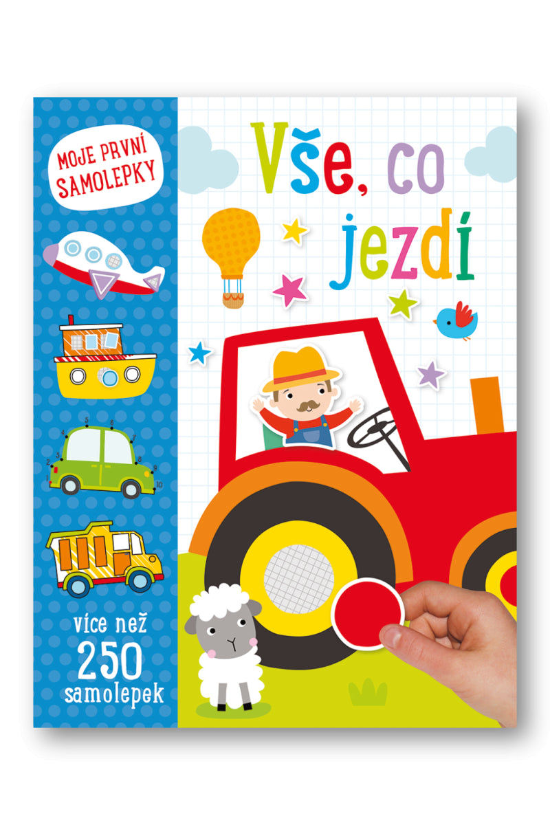 Vše co jezdí - Moje první samolepky