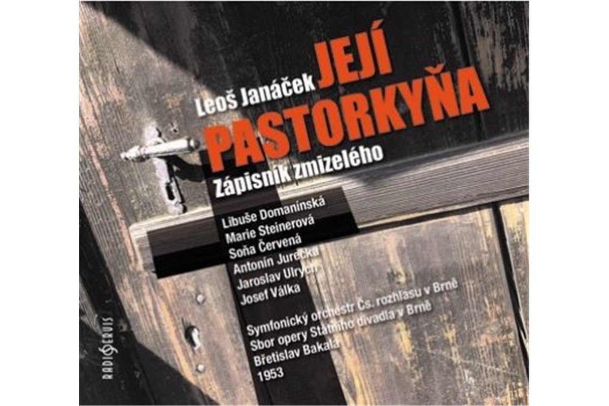 Její pastorkyňa  Zápisník zmizelého - 2 CD