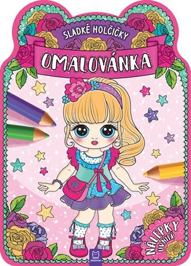 Sladké holčičky - Omalovánka –