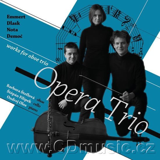 Emmert Dlask Nota Demoč - Works for Oboe Trio - Opera Trio - CD