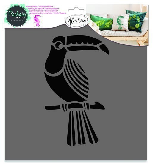 Šablona Aladine 28x28 cm - tukan