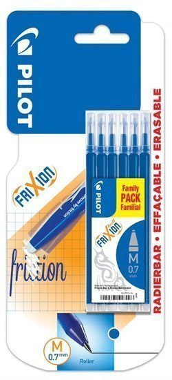 PILOT FriXion náplň 07 BL modrá 6 ks