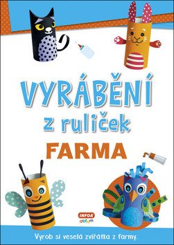 Vyrábění z ruliček FARMA  samolepky