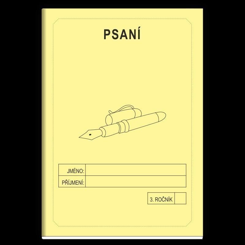 Psaní 3 ročník - školní sešit