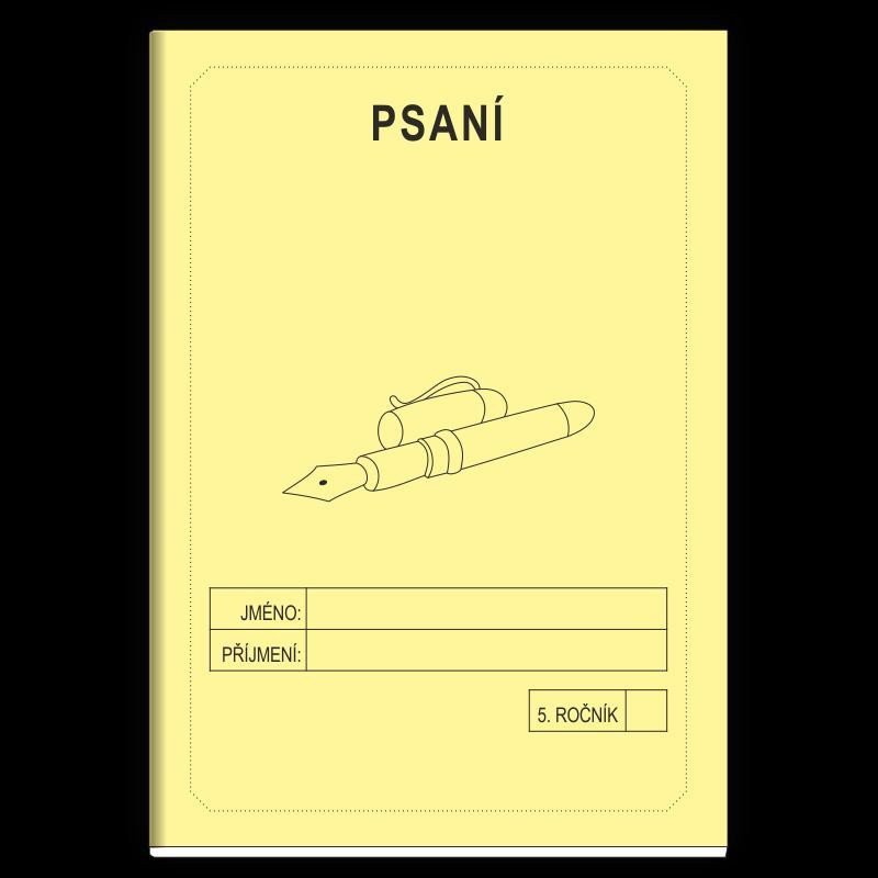 Psaní 5 ročník - školní sešit