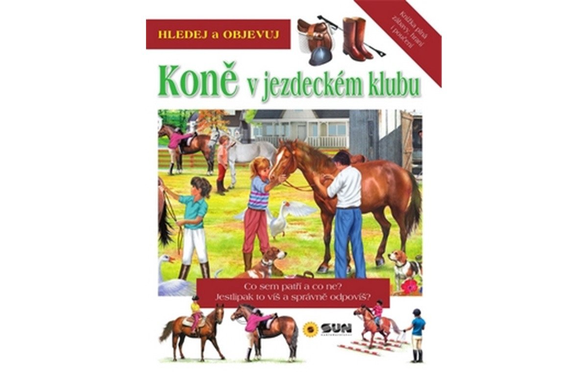 Koně v jezdeckém klubu - Hledej a Objevuj – Defoe Gideon
