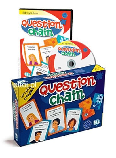 Lets Play in English Question Chain Game Box and Digital Edition – group of authors