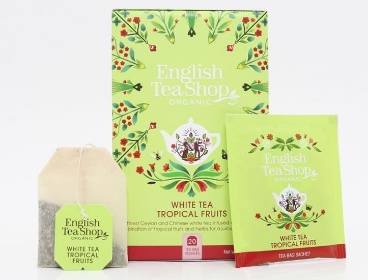 English Tea Shop Čaj bílý s tropickým ovocem 20 sáčků