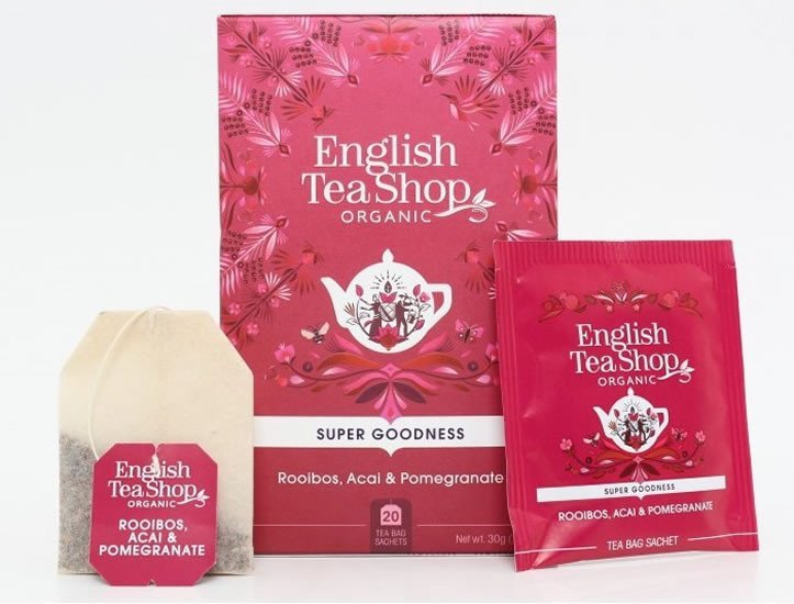 English Tea Shop Čaj Rooibos Acai a granátové jablko 20 sáčků