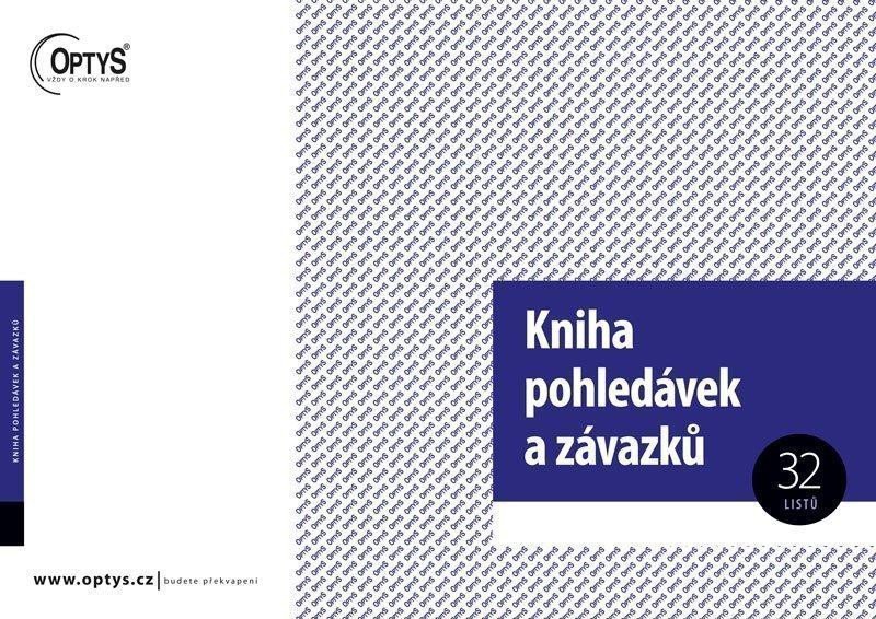 Kniha pohledávek a závazků A4 32 listů