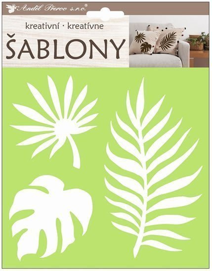 Kreativní šablony - traviny 18 x 175 cm