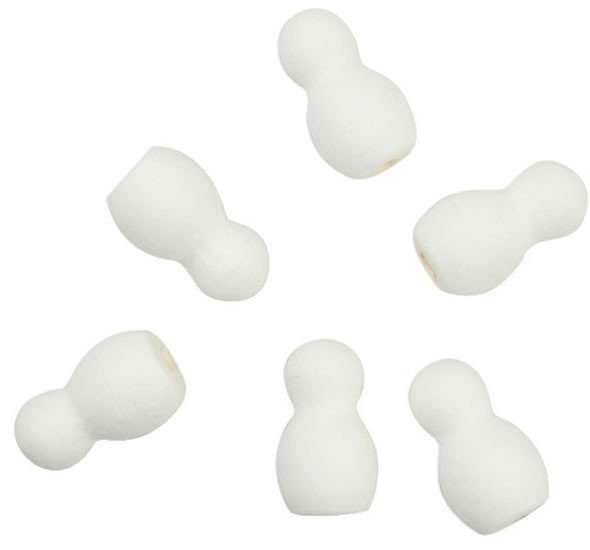 Figurky z buničiny k dekorování 4 cm 6ks