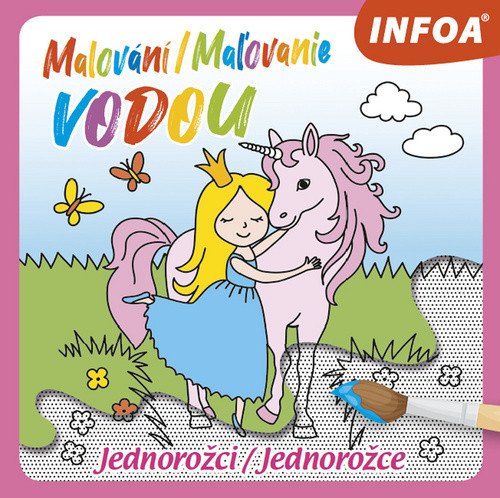 Malování  Maľovanie vodou - Jednorožci  Jednorožce