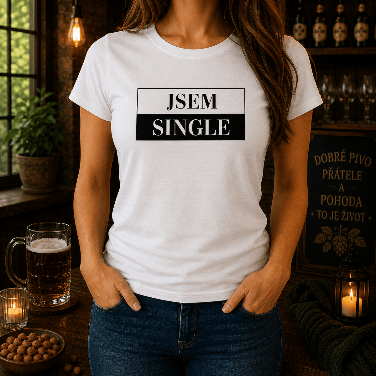 Women's T-shirt – I'm Single
