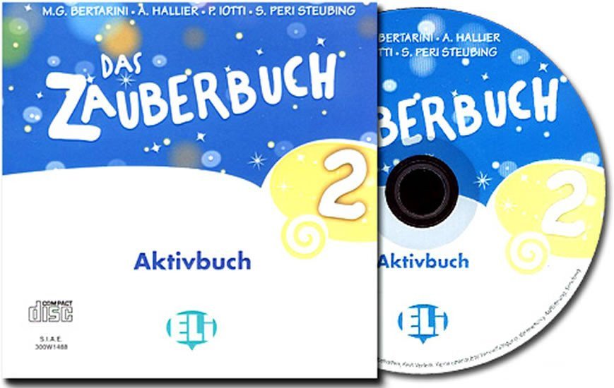 Das Zauberbuch 2 Aktivbuch CD-ROM mit Interaktiven Tafelbildern – Bertarini Mariagrazia