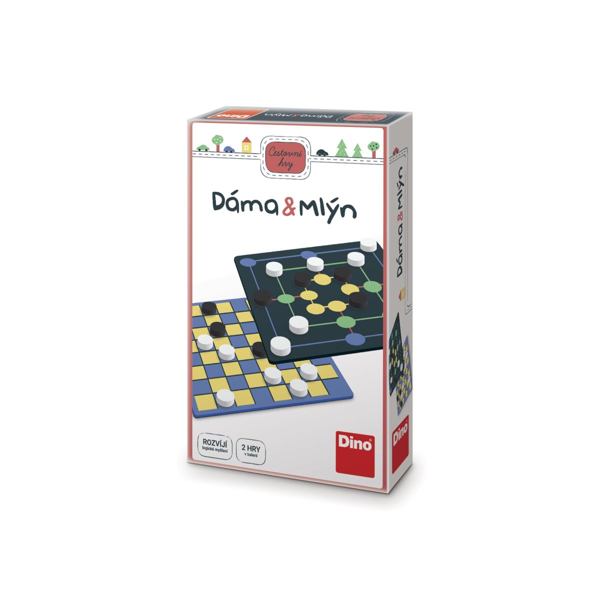 Dáma a mlýn Cestovní hra