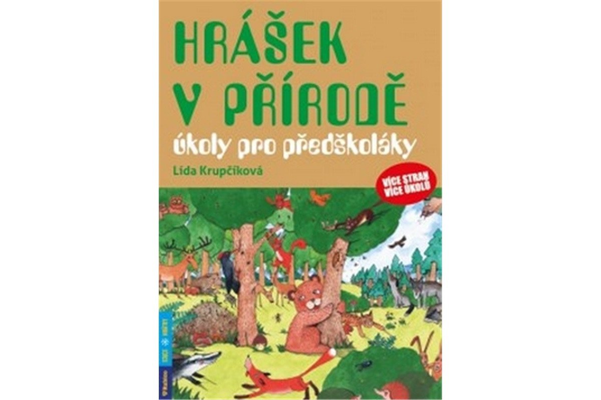 Hrášek v přírodě - úkoly pro předškoláky – Krupčíková Lída