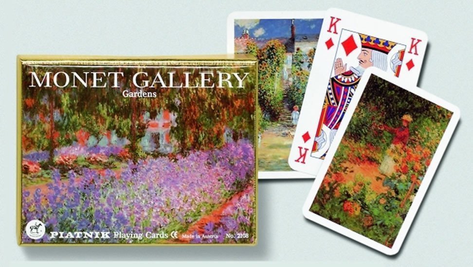 Piatnik Kanasta - Monet - Zahrada