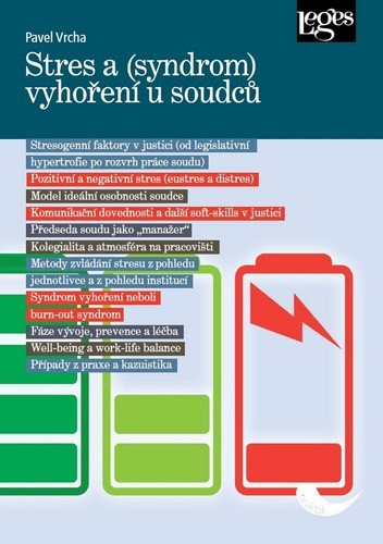Stres a syndrom vyhoření u soudců – Vrcha Pavel