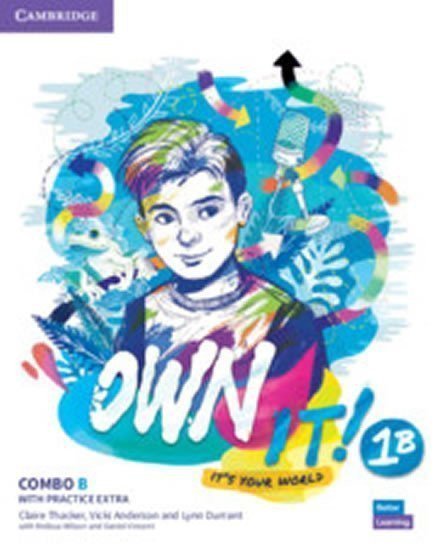 Own it 1 Combo B Students Book and Workbook with Practice Extra – Thacker Claire